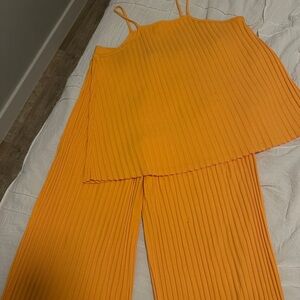Target Yellow tank & pant set for sale